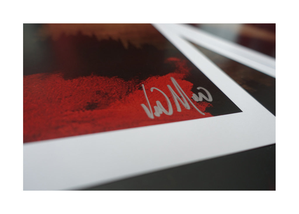 His Scarlet Voice Poster Variant