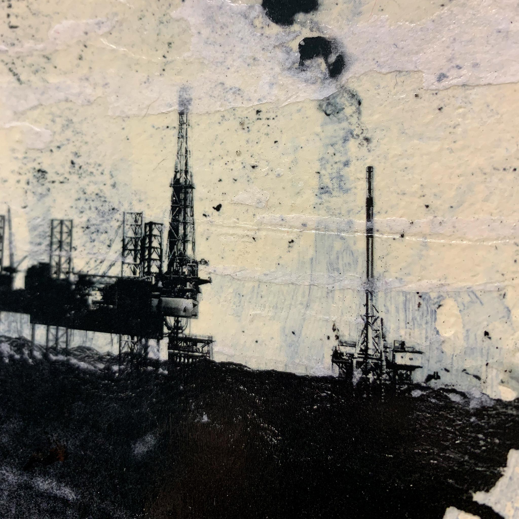 Leviathena ~ One of a Kind Mixed Media