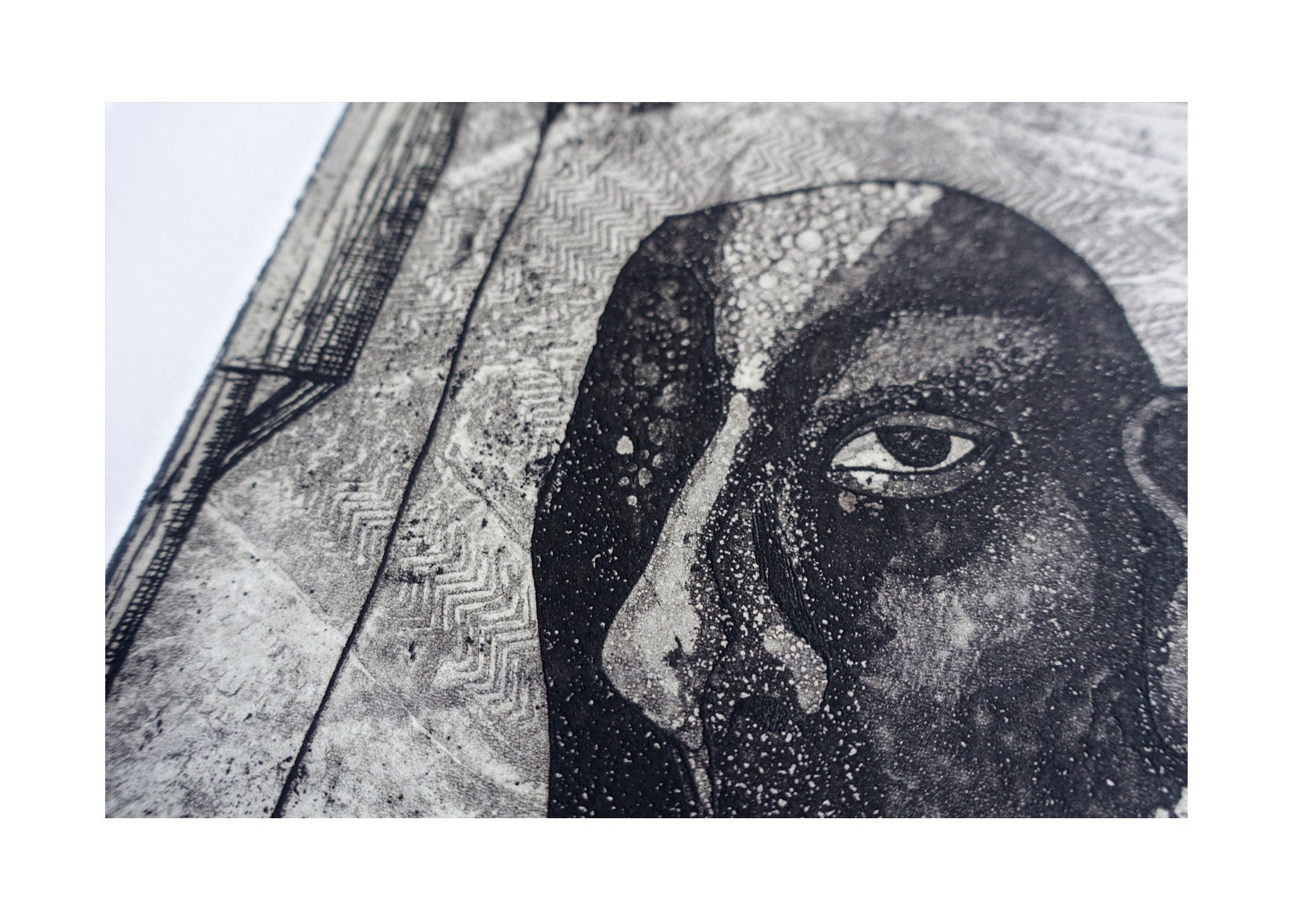 A Portrait of Gollum ~ Brown Slate