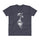 V-Neck T-Shirt ~ "Twin Beaks"