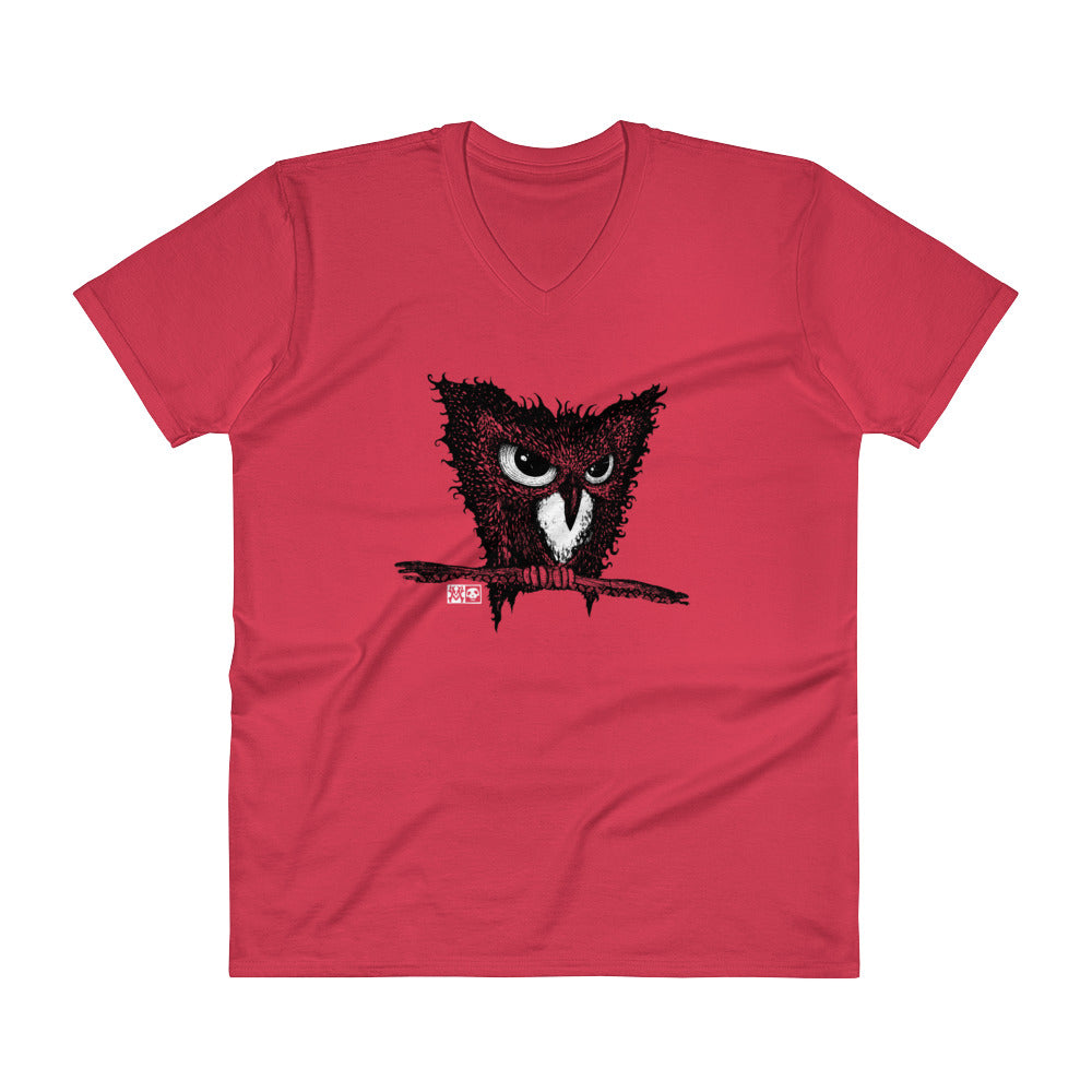 V-Neck T-Shirt ~ "My Watcher"