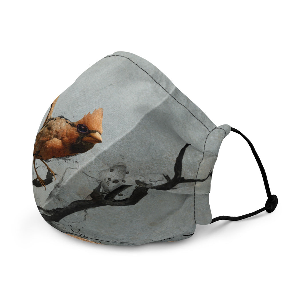 Cardinal Face Mask