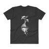 V-Neck T-Shirt ~ "Twin Beaks"
