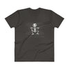 V-Neck T-Shirt "My Pet Skeleton" Official Logo