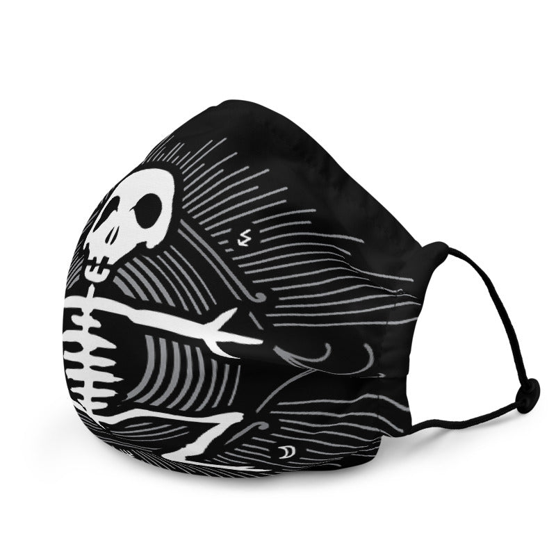 My Pet Skeleton Logo Face Mask