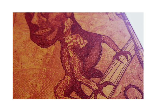 Gollum ~ Fire Print