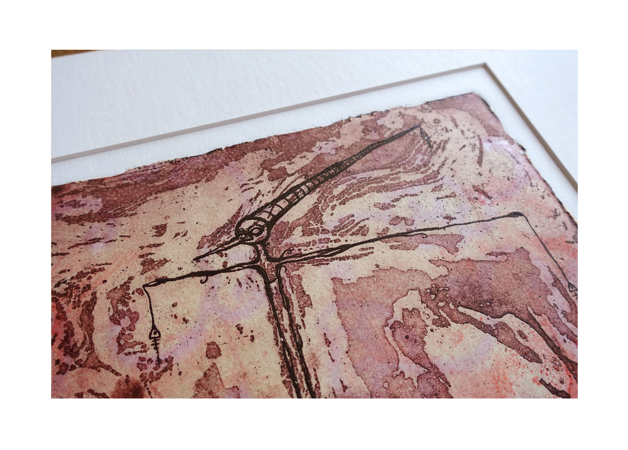 Dead Fish Goblin Circus Gang Stained Print