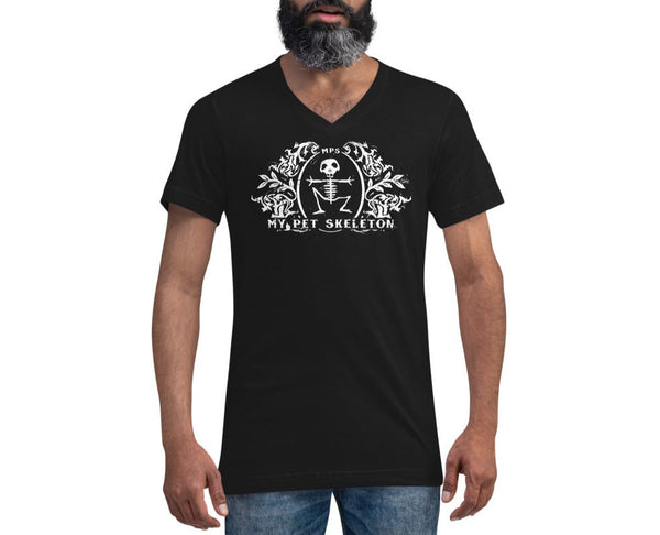 MPS Vintage Design ~ Unisex Short Sleeve V-Neck T-Shirt