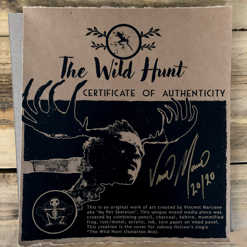 The Wild Hunt (Mixed Media)