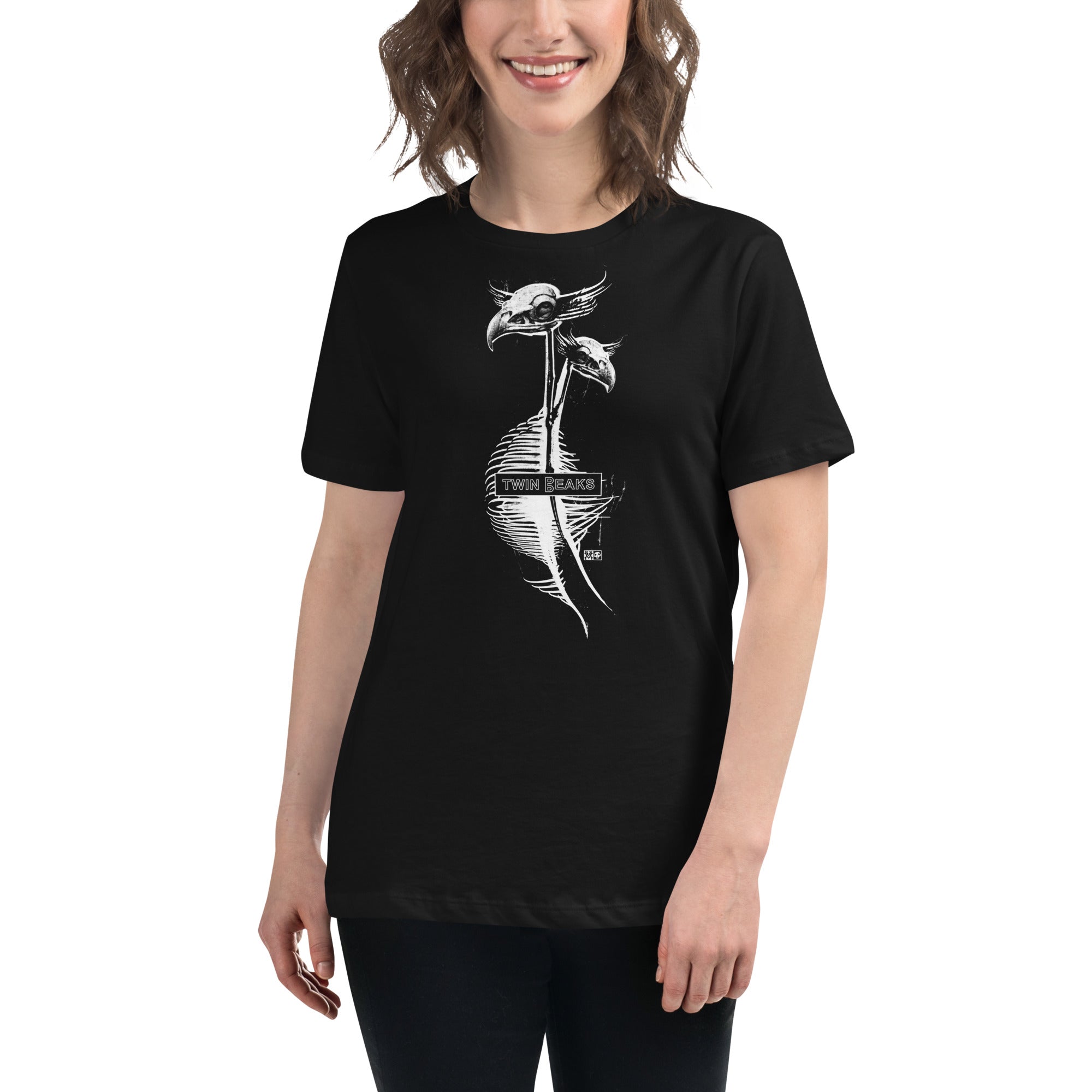 Twin Beaks ~ Women's Relaxed T-Shirt