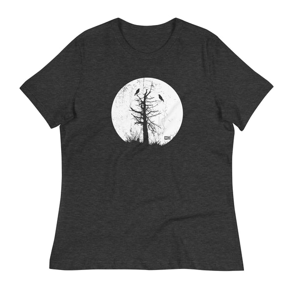 Raven Moon ~ Women&#39;s Relaxed T-Shirt
